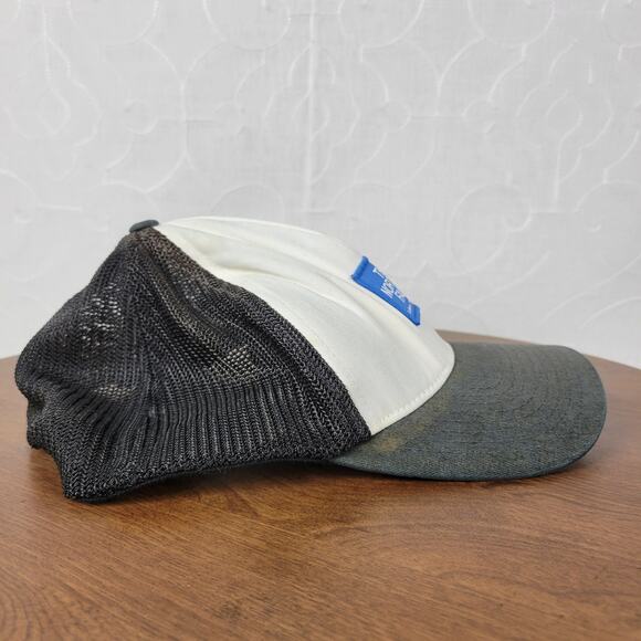 The North Face Keep It Patched Trucker Hat White Black Flexfit Tech 110 Snapback - Picture 9 of 12